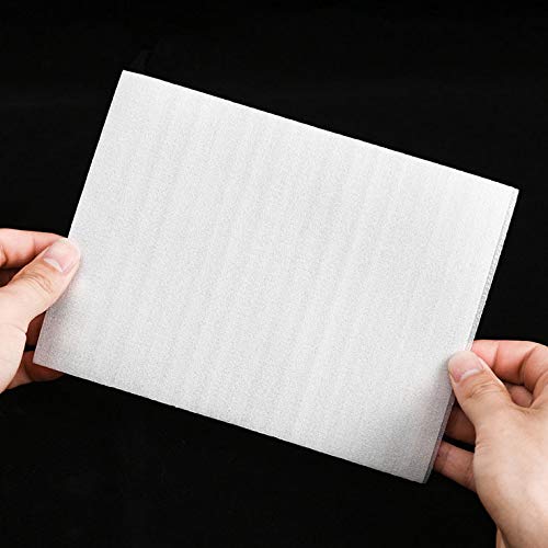 Ericotry 100 Pcs 4 X 6in Foam Wrap Sheets Cushioning Foam Pouches Moving Wrap Foam Packing Sheets to Protect Small Items and Glassware Moving and Packing Supplies (White) - Image 5